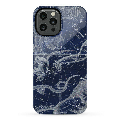 Blue and White Constellations Phone Case